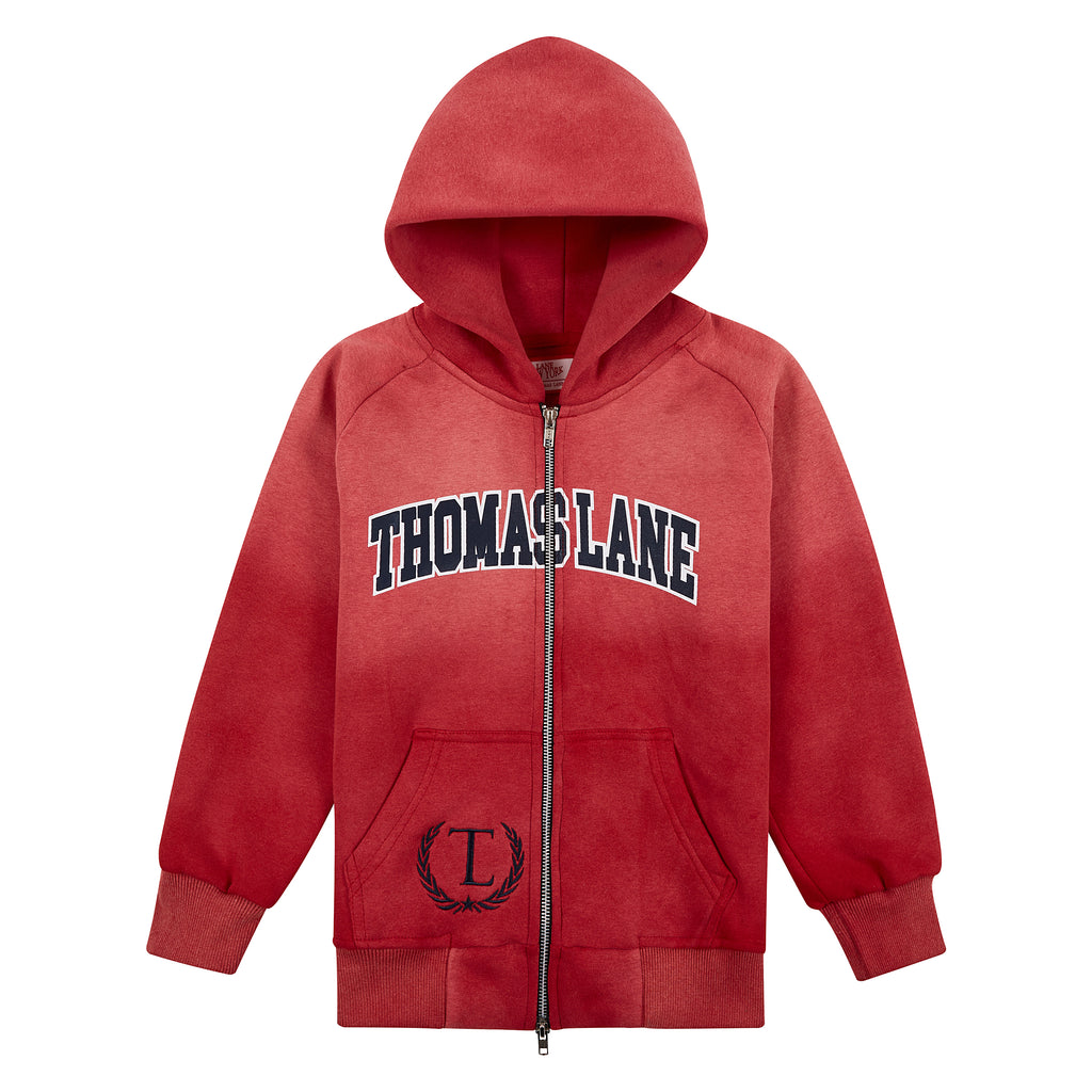 RED/NVY THOMAS LANE ALUMNI HOODIE (KIDS)
