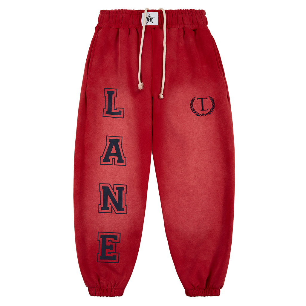 RED/NVY THOMAS LANE ALUMNI SWEATPANTS