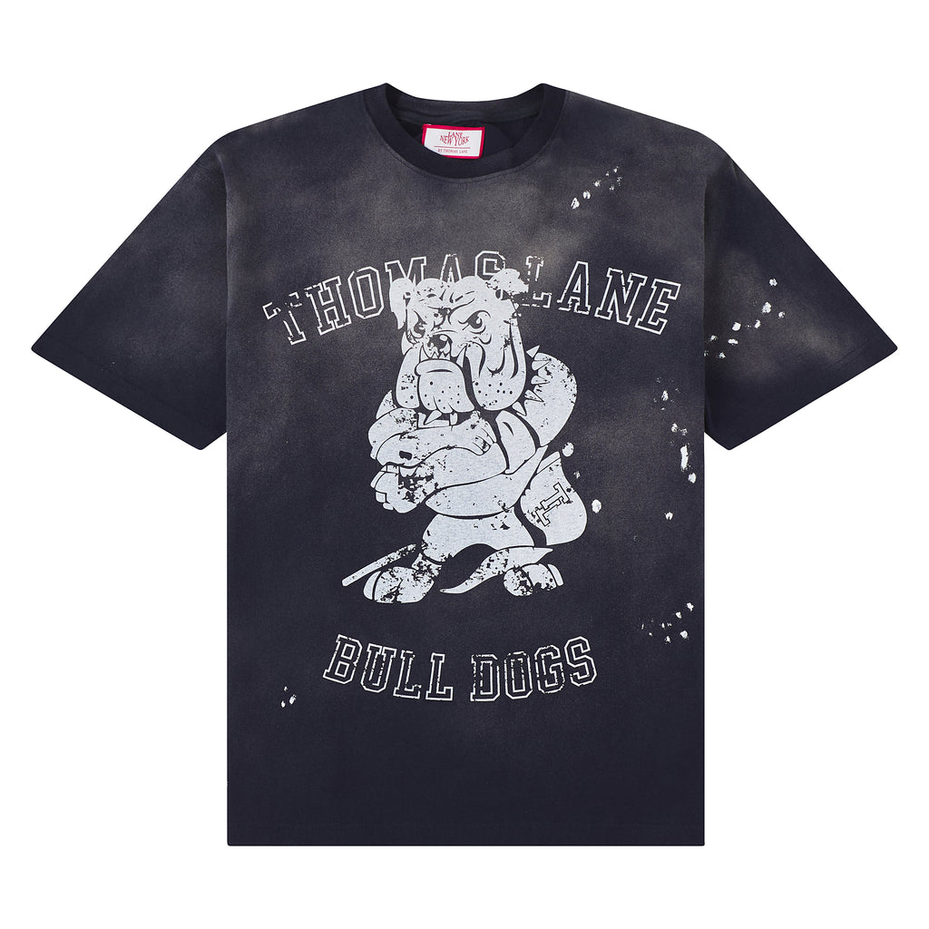 NAVY VINTAGE “BULLDOGS” TEE