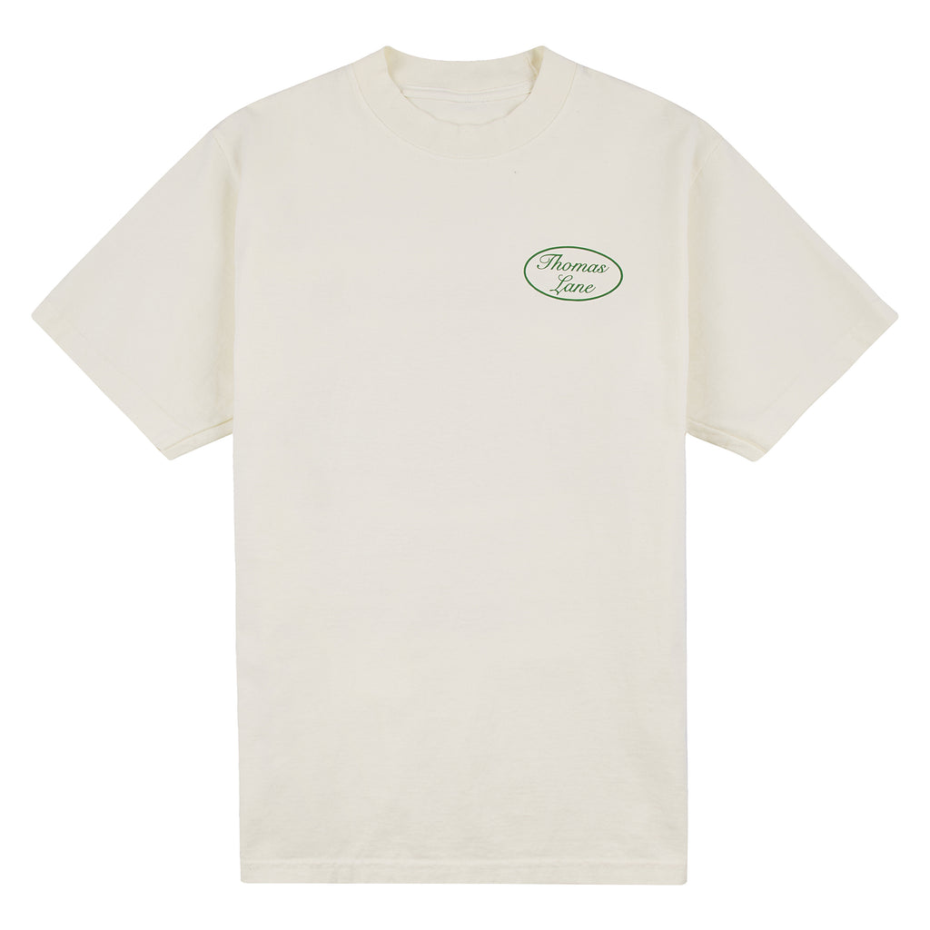 CRM/GRN THOMAS LANE “AUTO BODY” TEE