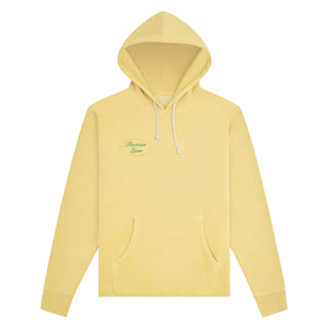 PIGMENT DYED YELLOW HOODIE