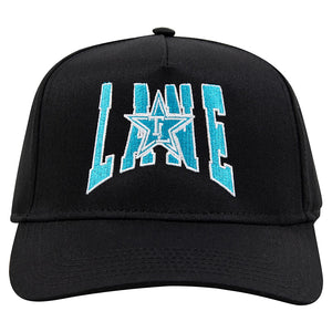 BLK/TIFFANY BLUE CLASSIC “LANE” SNAPBACK