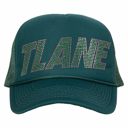 GREEN/PINK “TLANE” STUDDED TRUCKER