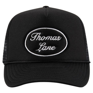 BLACK OVAL TRUCKER