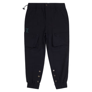 UTILITY BLACK NYLON CARGO