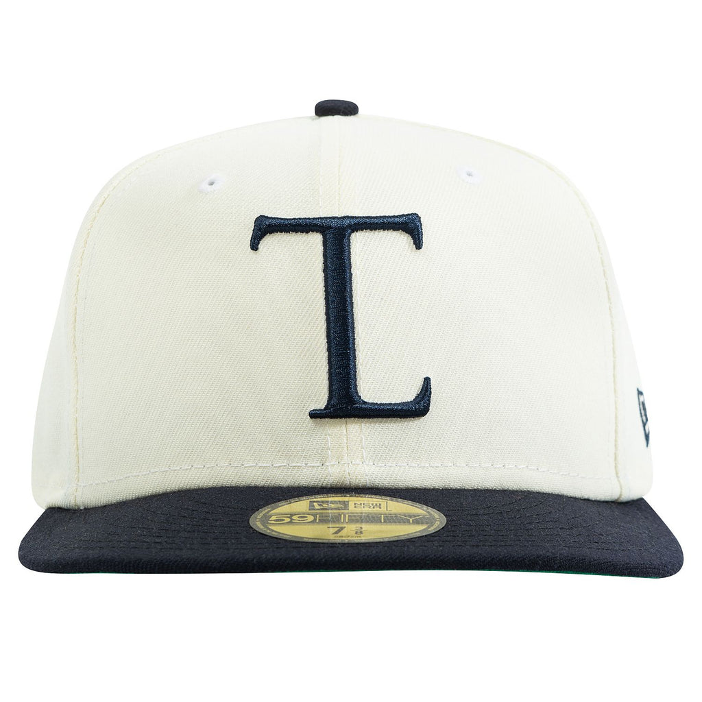 TL OFF WHITE / NAVY FITTED